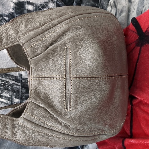 Brighton gray leather bag - Picture 8 of 16